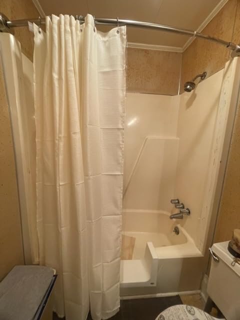 CleanCut Step Tub Conversion Kit, White, Large | Converts an existing bathtub into a safer step-through entry customer photo 1