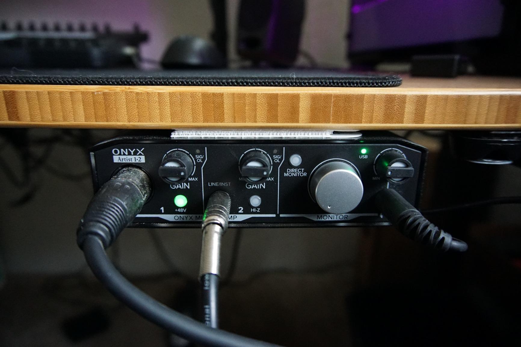Mackie Onyx Artist 1X2 USB Audio Interface customer photo 2