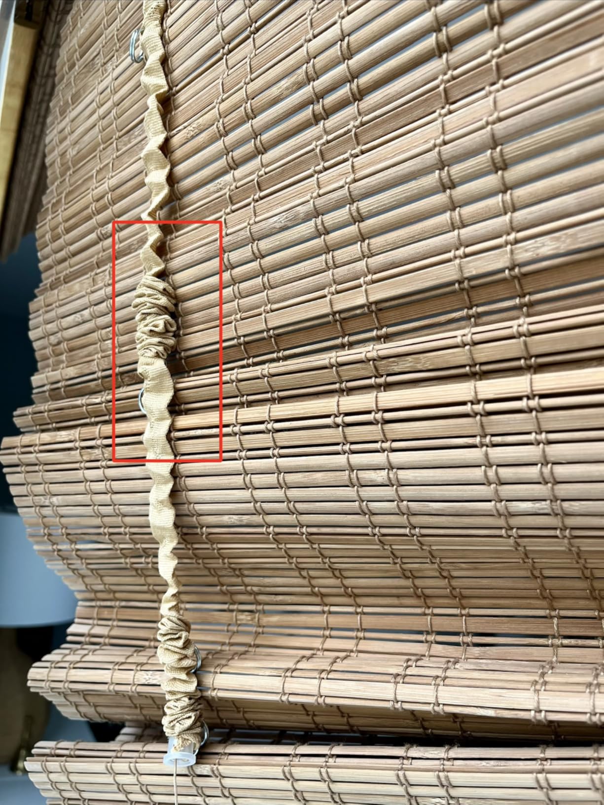ARLO BLINDS Bamboo Roman Shades w/Valance 34