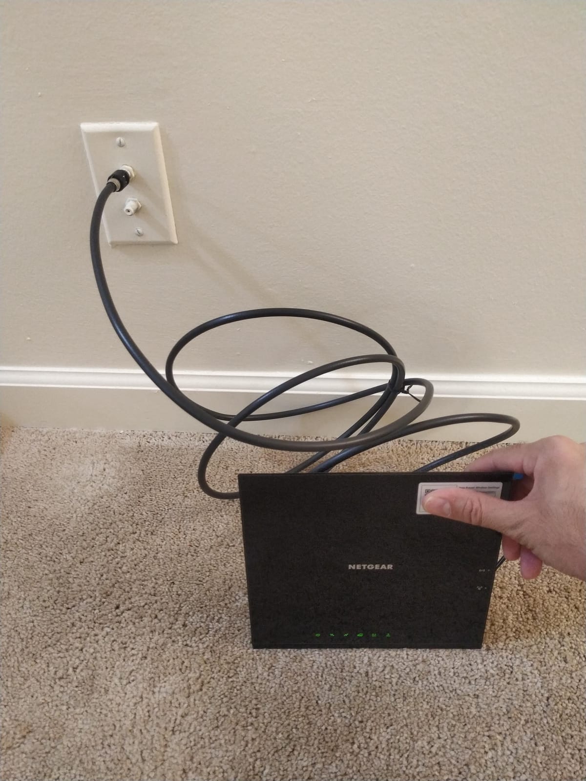 NETGEAR Cable Modem Wi-Fi Router Combo C6250 - AC1600, DOCSIS 3.0 customer photo 1