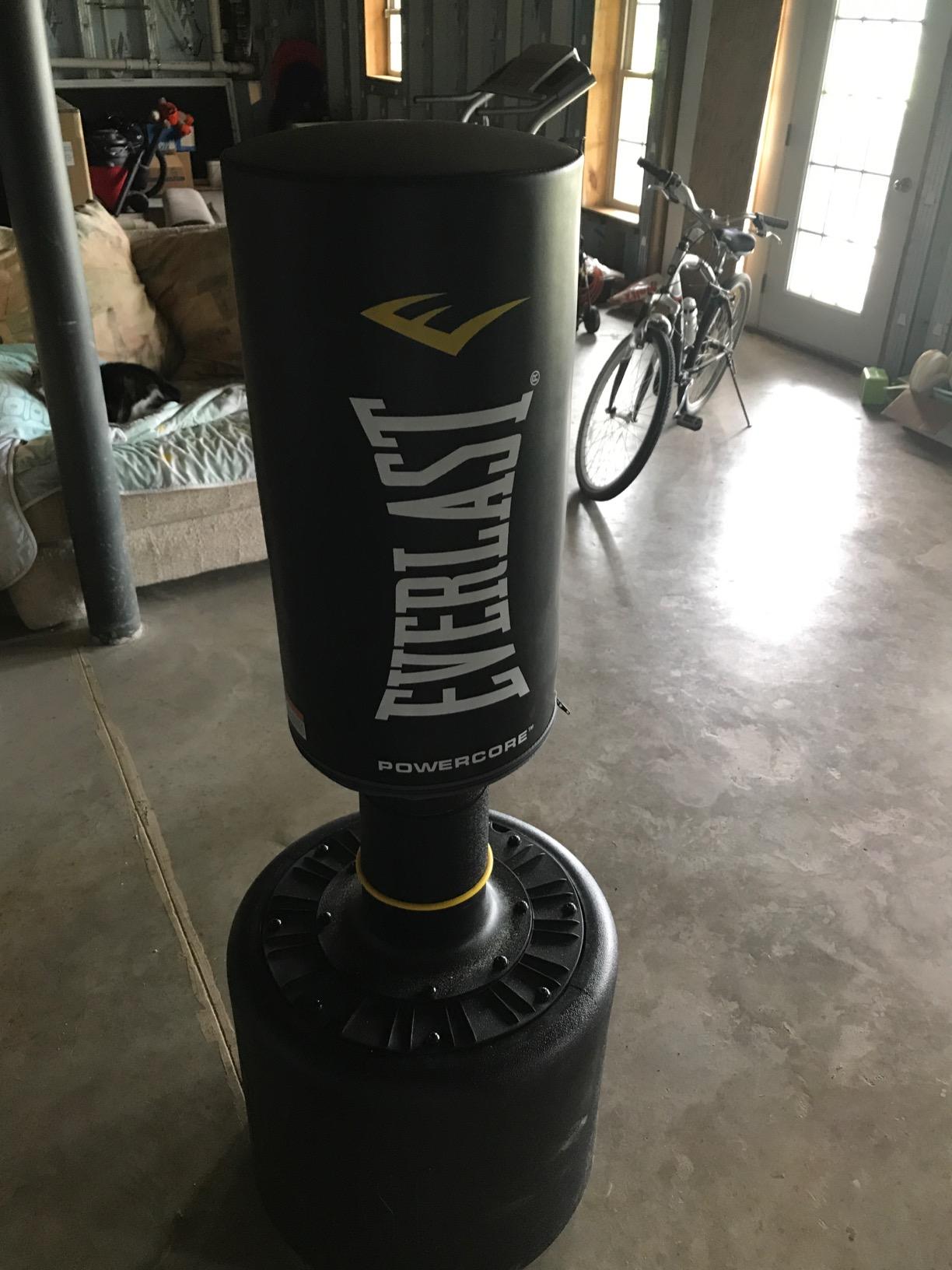 Everlast Unisex Power Core Freestanding Punch Bag customer photo 2