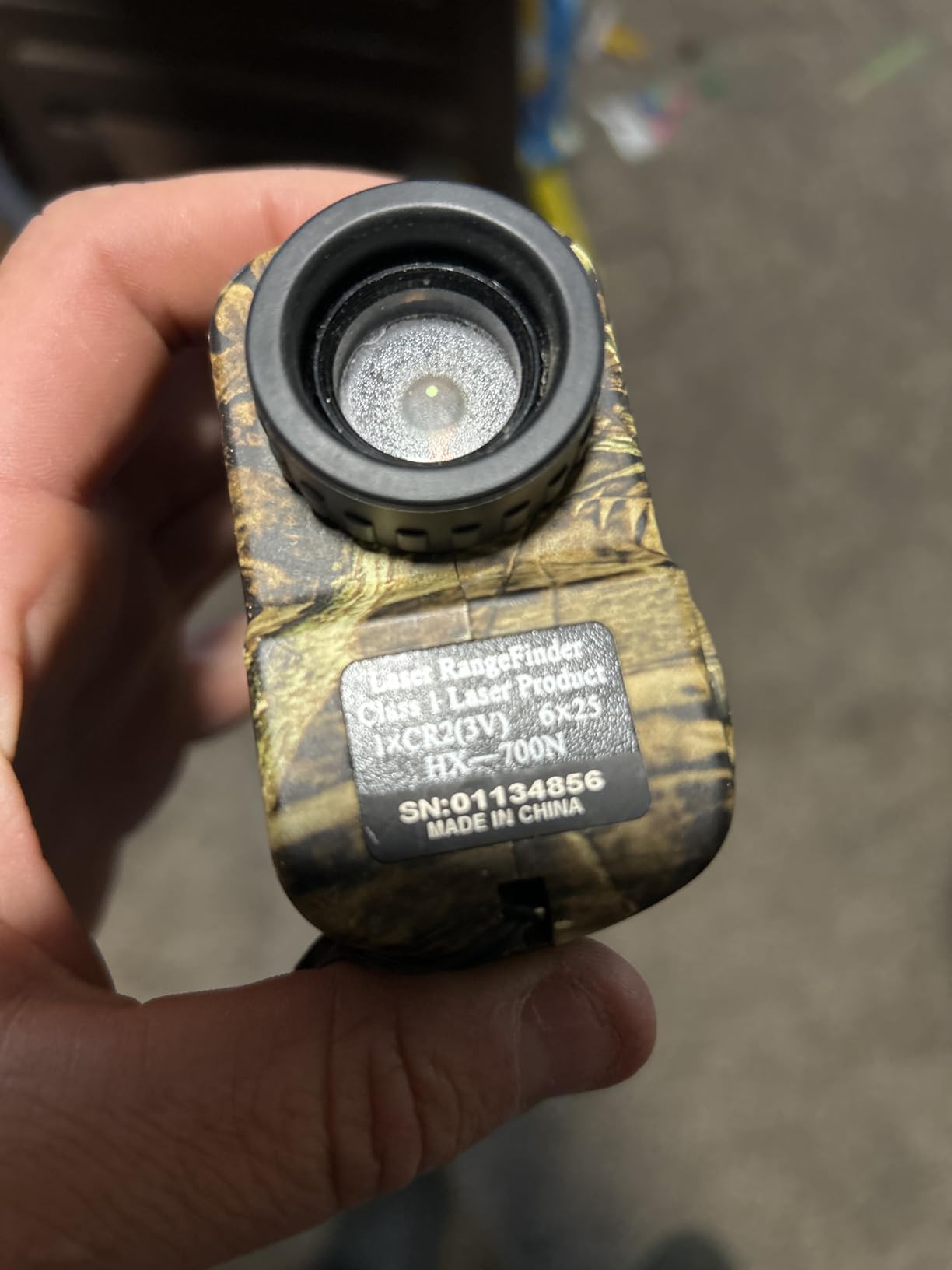AOFAR HX-700N Hunting Range Finder 700 Yards Waterproof Archery Rangefinder for Bow Hunting with Range and Speed Mode, Free Battery, Carrying Case customer photo 1