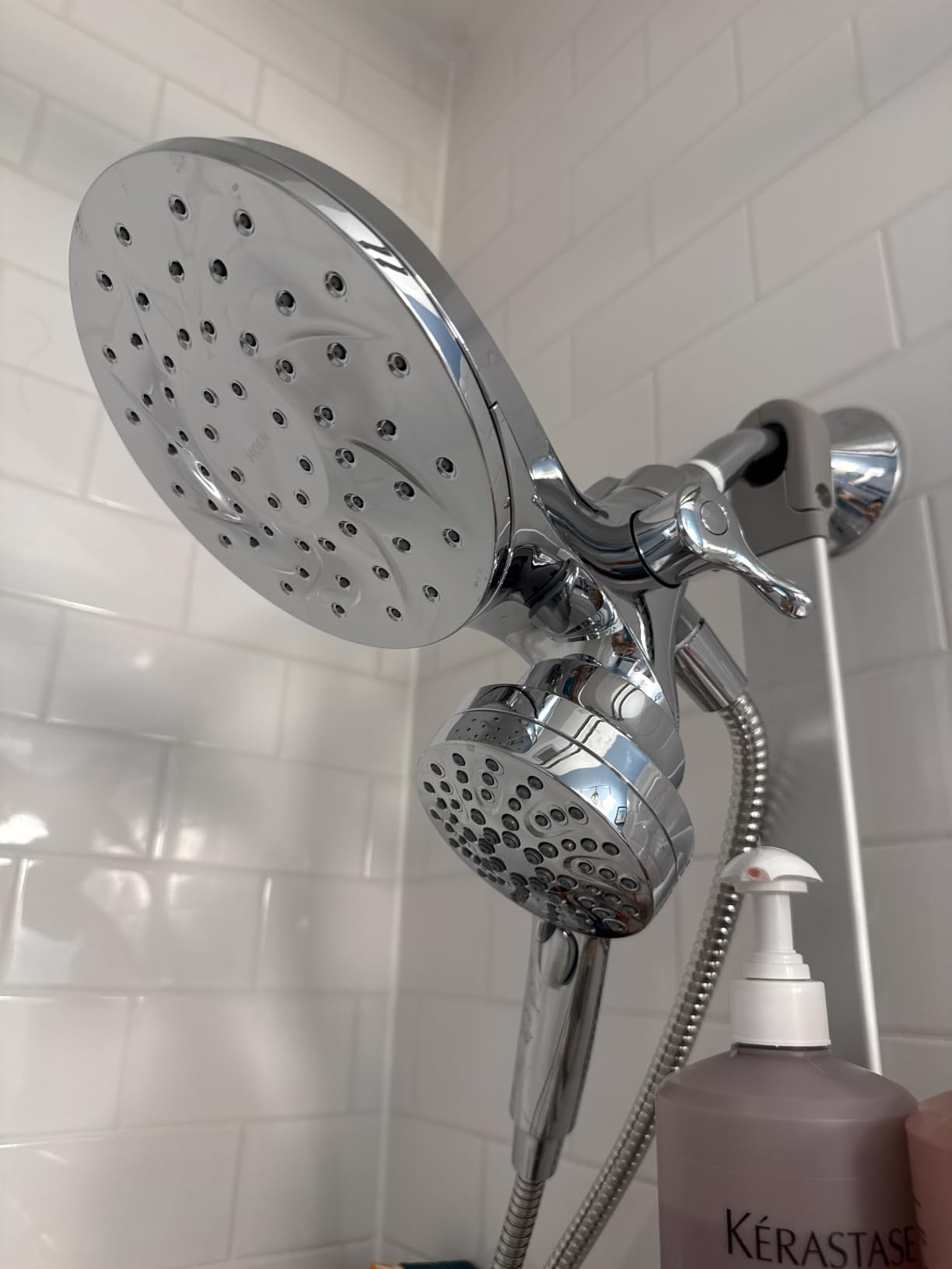 Moen 26009 Engage Chrome Magnetix 2-in-1 Combo Rain Showerhead customer photo 1