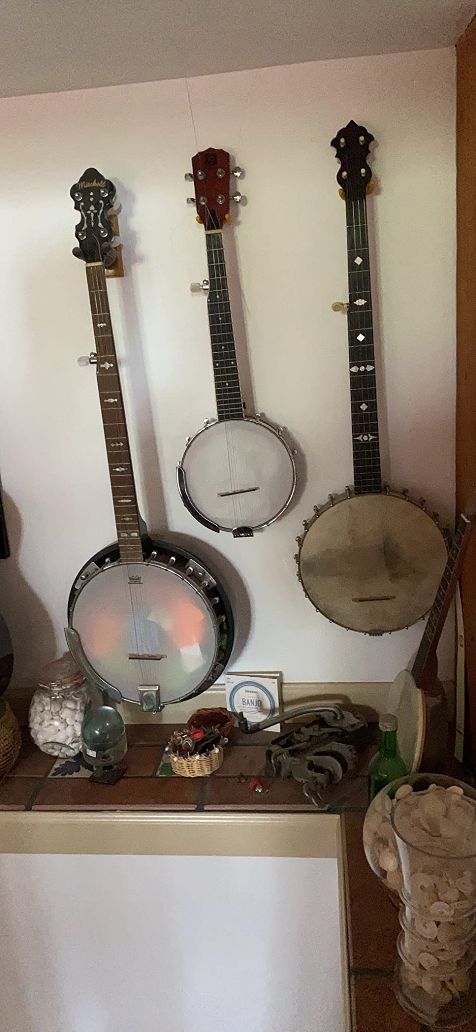 Vangoa 5 String Banjo 26 Inch, MINI Travel Banjo Beginner Kit with Remo Head, Open Back & Closed Solid Back with beginner Kit, Comfortable Carrying Bag customer photo 1
