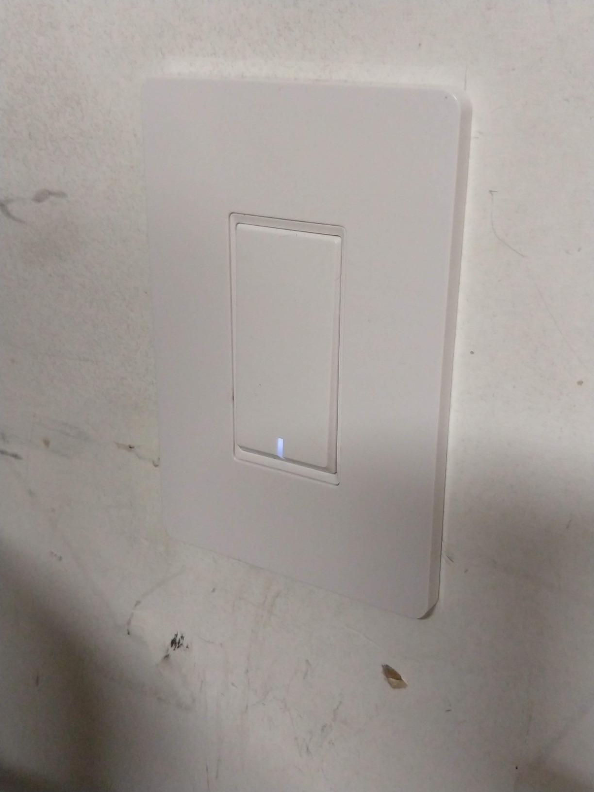 TREATLIFE Single Pole Smart Light Switch, Neutral Wire Required, 2.4GHz Wi-Fi Light Switch, Works with Alexa and Google Home, Schedule, Remote Control customer photo 1