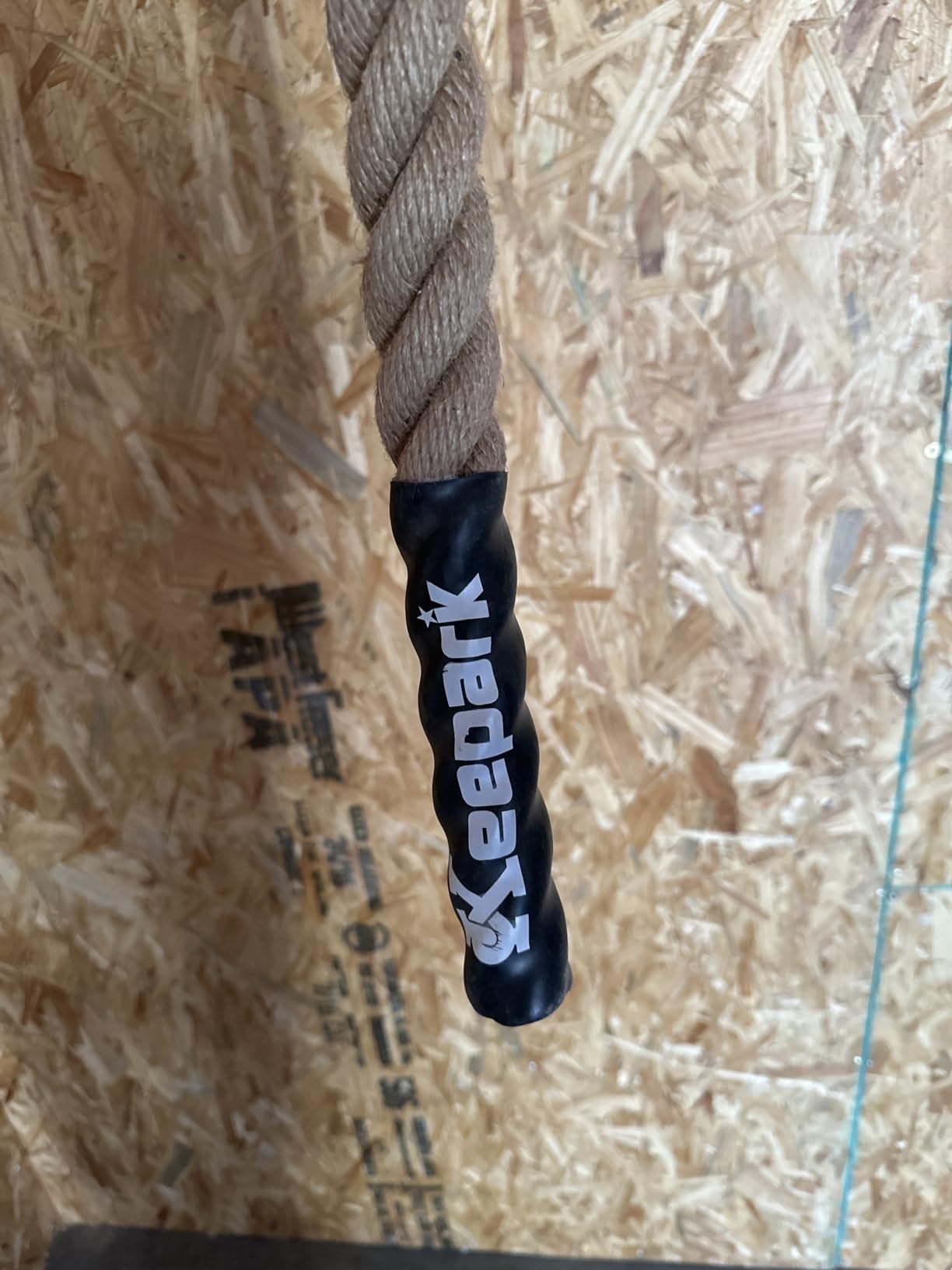 Climbing Rope Gym Exercise Ropes - 1.5 Inch Diameter 10FT 15FT 20FT 25FT 30FT 35FT 40FT 50FT Climb Rope for Fitness & Strength Training, Workout Climbing Rope for Adults Home Indoor or Outdoor customer photo 2