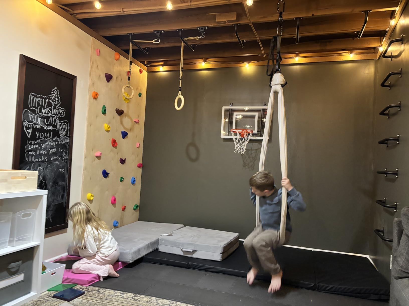 32Pcs Rock Climbing Holds for Kids, Climbing Wall Grips for Playground customer photo 1