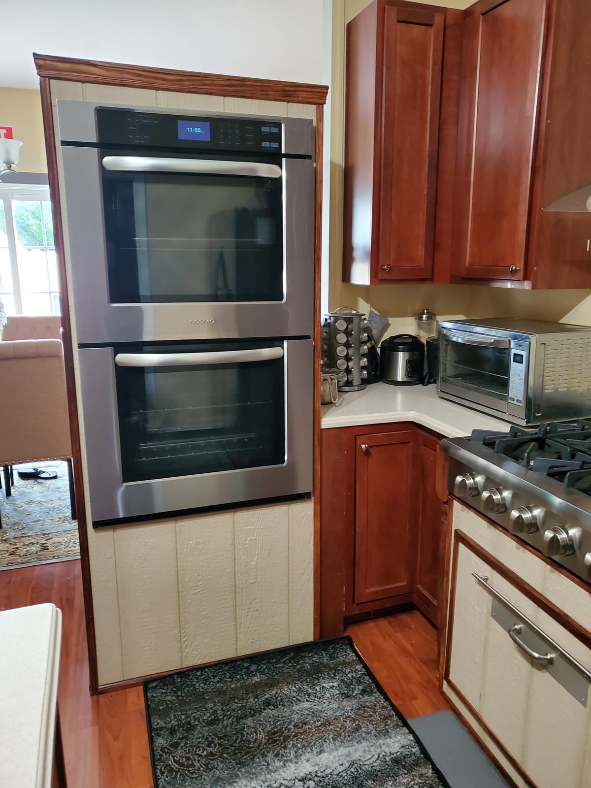 Cosmo 30 in. Haven Collection Double Electric Wall Oven, True Convection, Stainless Steel (COS-30EDWC) customer photo 2