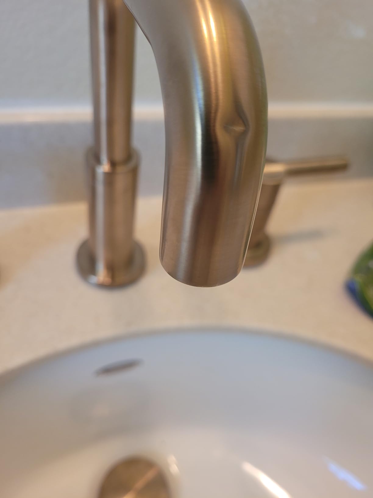 Delta Nicoli Chrome Faucet 3 Hole, 8 Inch Widespread Bathroom Sink Faucet for Vanity, Push-Pop Drain Assembly, Chrome 35849LF customer photo 2