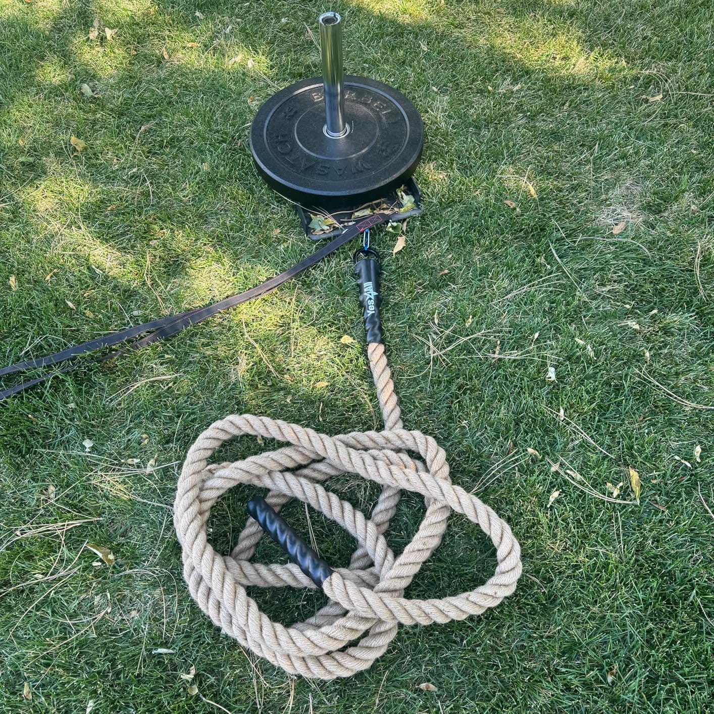 Yes4All Gym Climbing Rope for Fitness & Strength Training, Climbing Exercises & Home Workouts customer photo 2