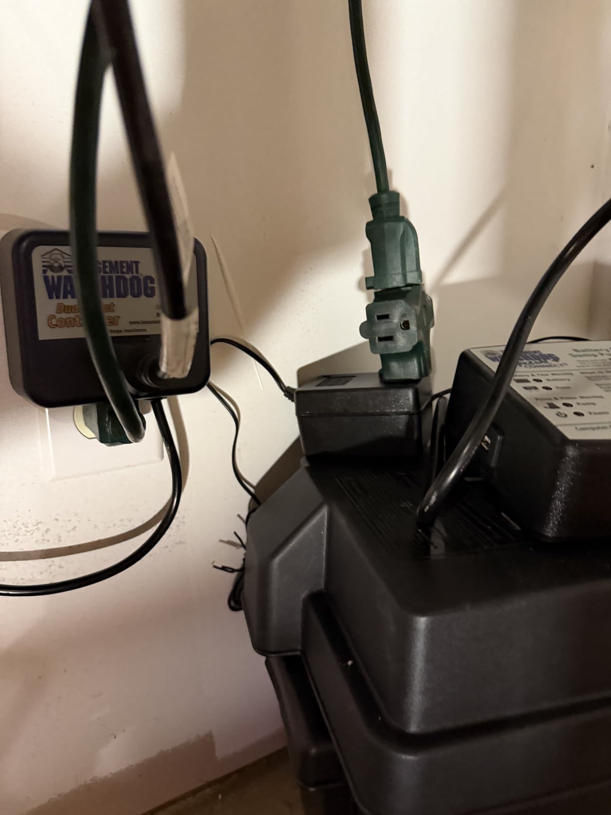 The Basement Watchdog Combo Preassembled Primary & Battery Backup Sump Pump System w/Monitoring Controller (CITS-50); Copper-Wound PSC Motor; WiFi-Capable w/Add-on Module customer photo 1