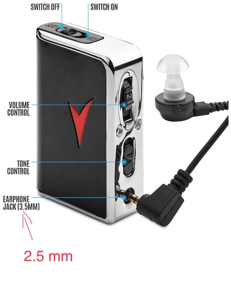 Personal Sound Amplifier - Audio Hearing Amplifier Device and Voice Enhancer for Sound Gain of 50dB, Up to 100 Feet Away, Pocket Hearing Devices customer photo 1