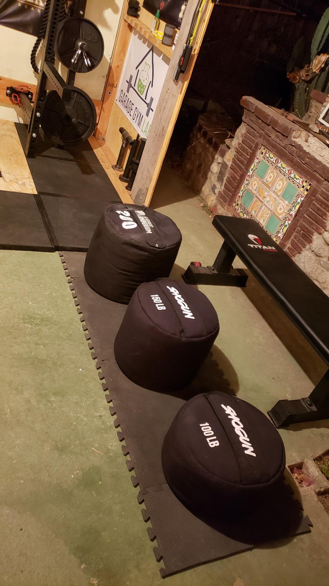 Shogun Sandbags for Working Out - Heavy Duty Workout Sandbag for Weight Training, Cross Training, Strongman, Fitness & Military Use - Adjustable Exercise Sand Bags for Full Body Training customer photo 2