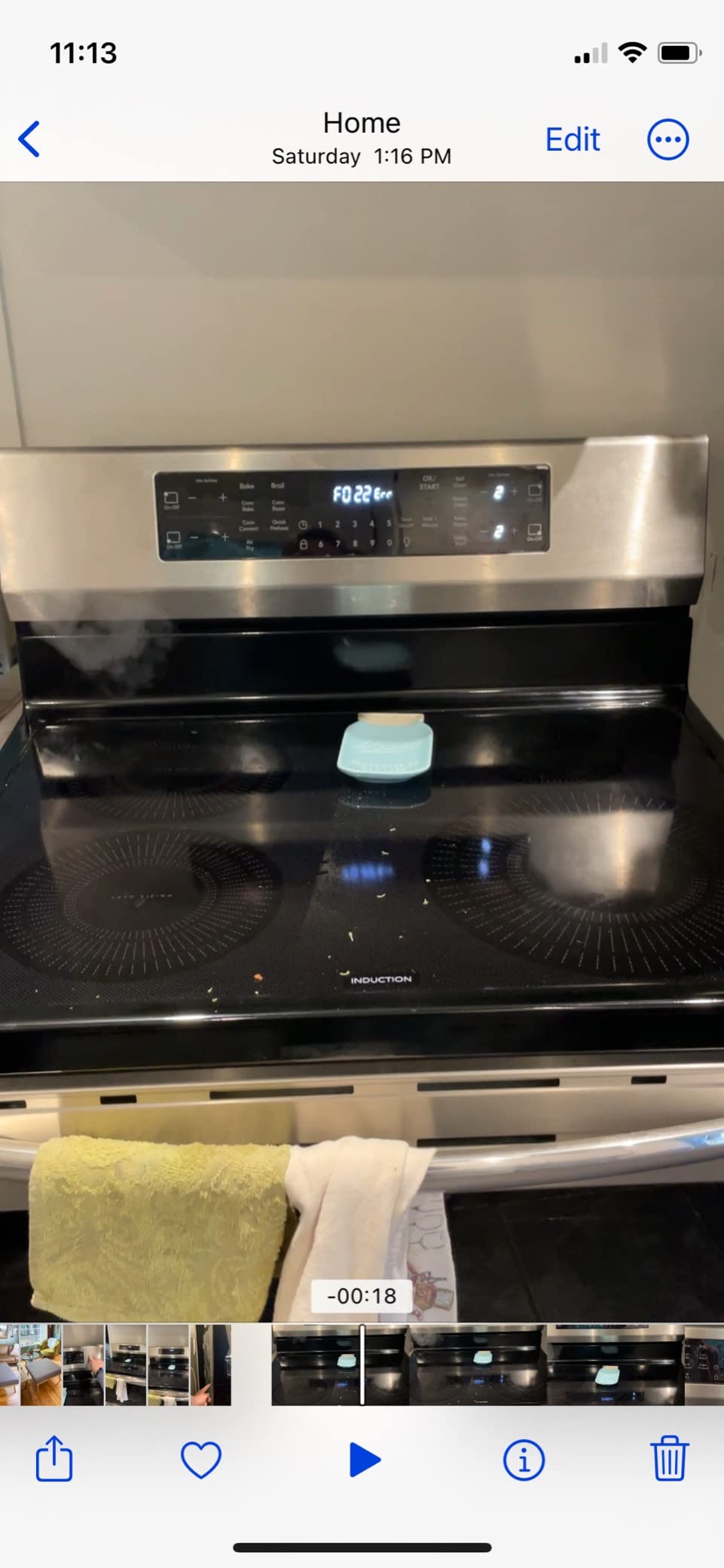 Frigidaire GCRI3058AF 30 inch Induction Range with Air Fry customer photo 2