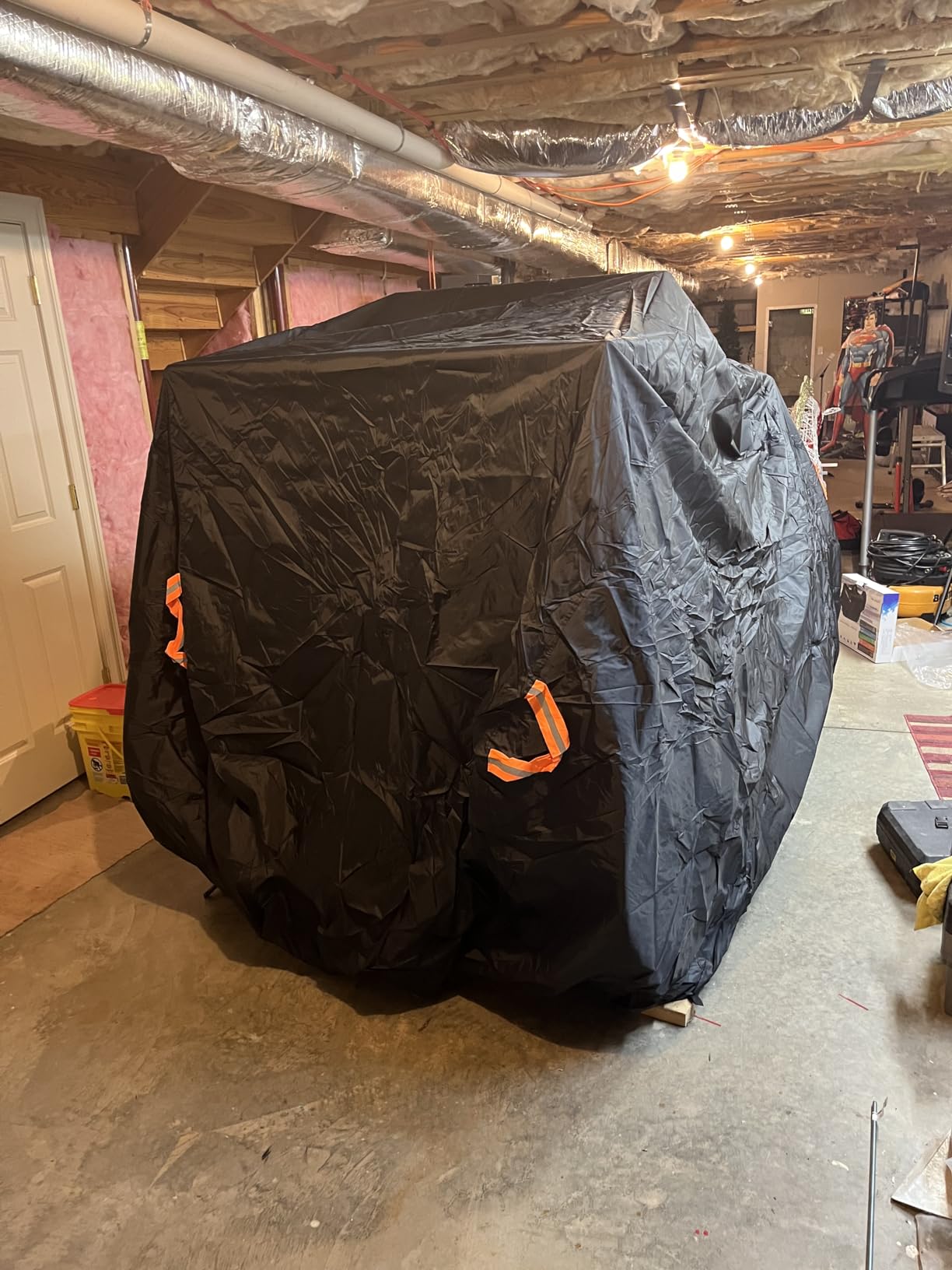 NEVERLAND UTV Cover Heavy Duty Ranger Cover Waterproof 4-6 Seater Side by Side Covers 4 Door All Weather Storage with Reflective Strip Compatible with Polaris RZR General Can-Am Yamaha SxS customer photo 1