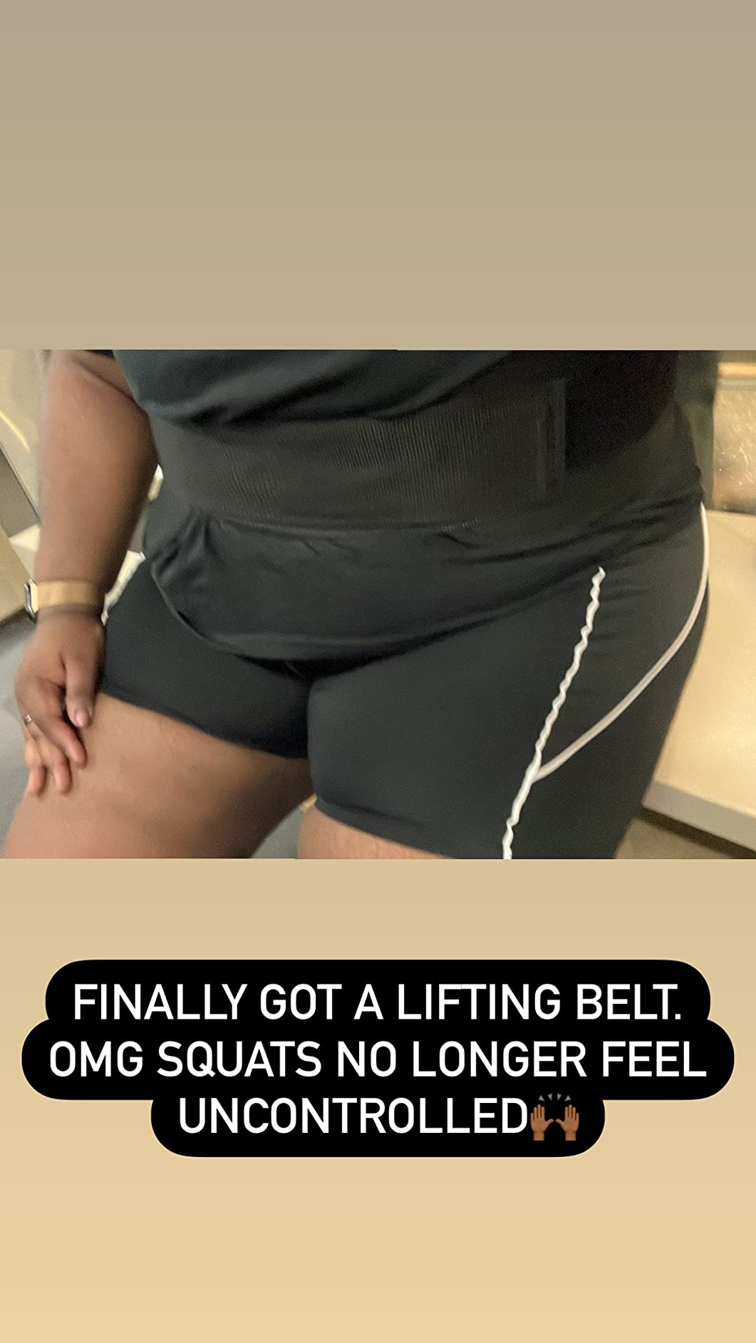 RitFit Weight Lifting Belt 6 Inch for Squats Deadlift Strength Training | Padded Lumbar Support, Self-Locking Gym Belt for Men & Women, Squats, Lunges, Deadlift, Thrusters customer photo 2