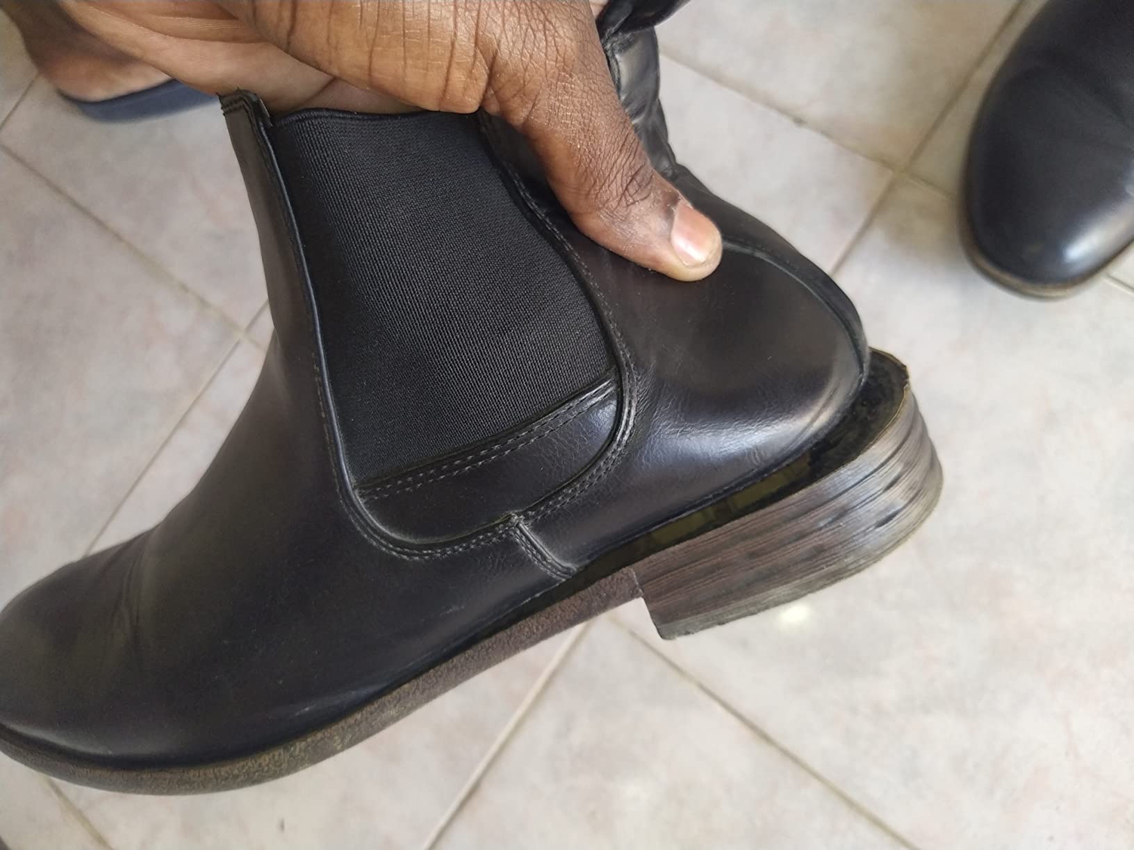 Men's Chelsea Boots Classic Casual Dress Boots customer photo 1