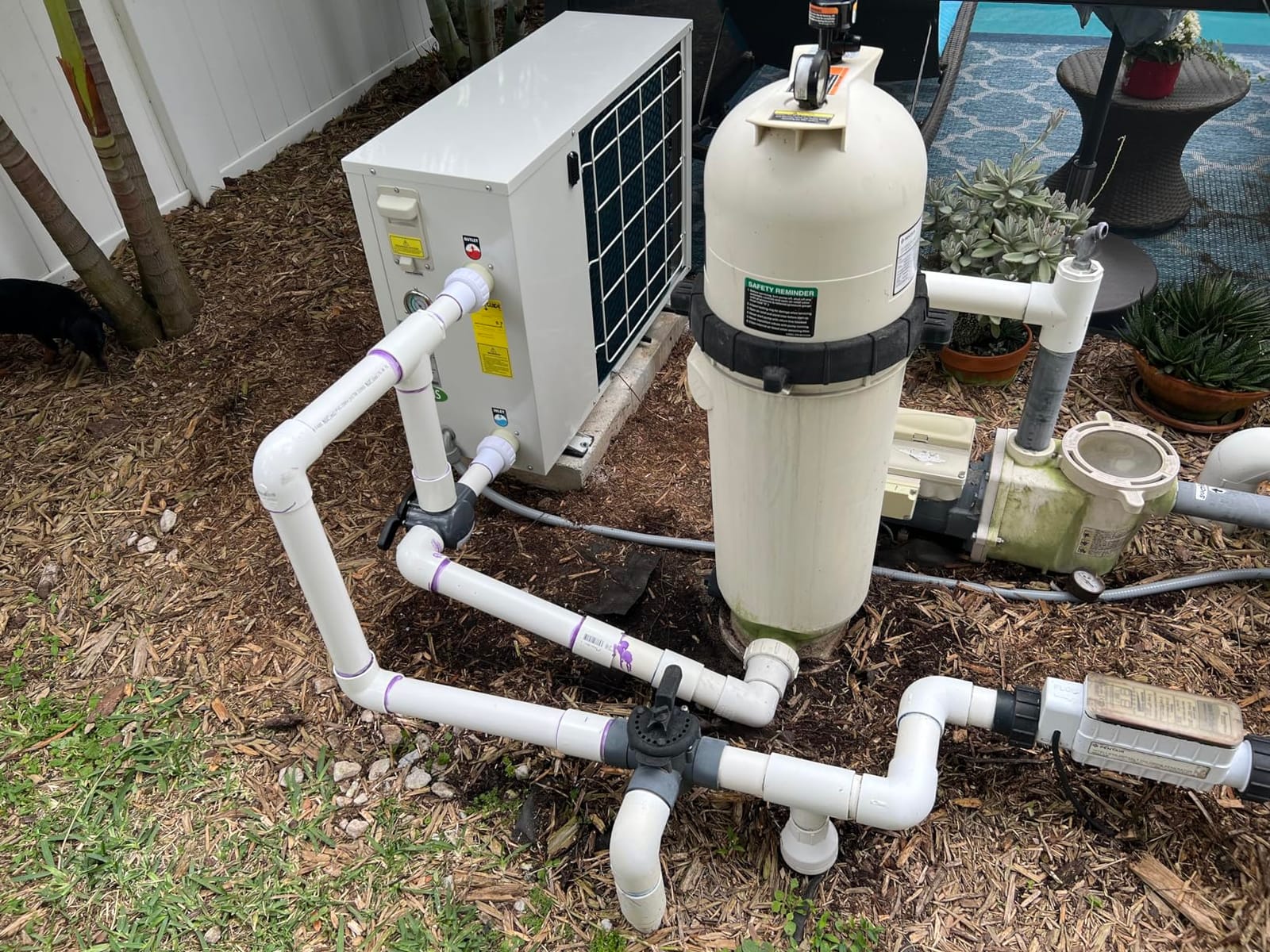 FibroPool Swimming Pool Heat Pump - FH270 70,000 BTU - for Above Ground and Inground Pools and Spas - High Efficiency, All Electric Heater - No Natural Gas or Propane Needed customer photo 1