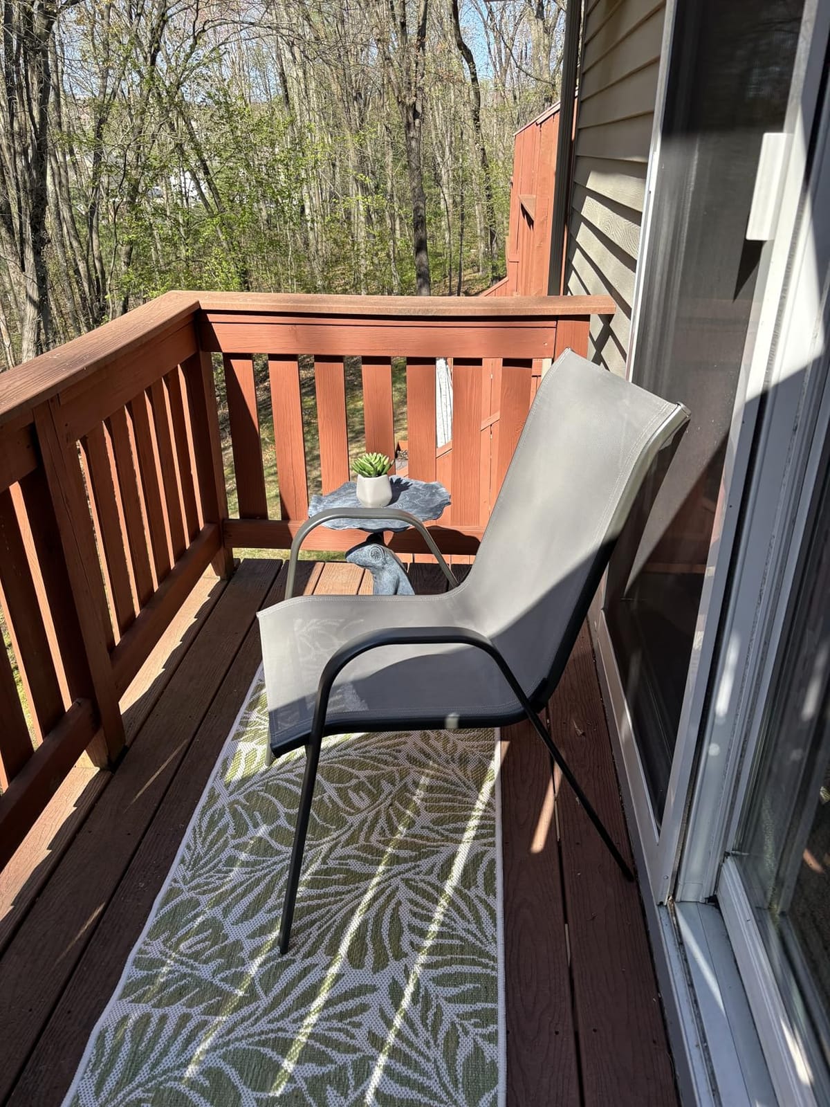Keen Home Design Waterproof Outdoor Area Rug, Patio Deck Porch, 6x9 | Fade Resistant In Direct Sun, Dries In Hours, Low Pile That Doors Clear; Ideal For Balcony, Sunroom, Garden, Kitchen customer photo 2