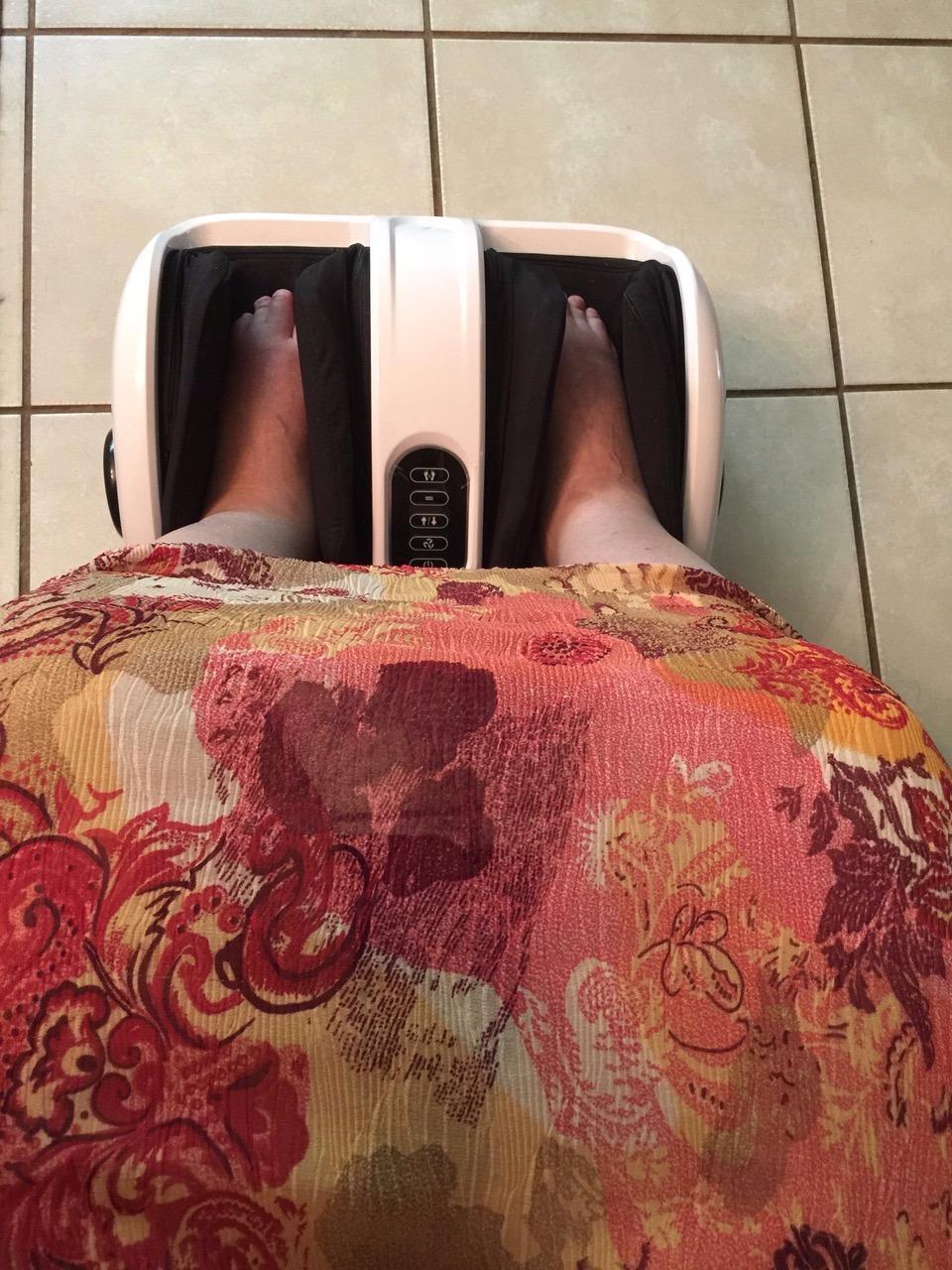 Cloud Massage Shiatsu Foot Massager with Heat, Standard Size customer photo 1