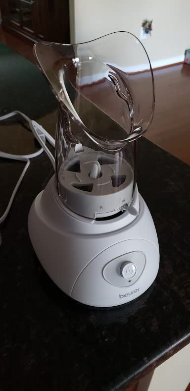 Beurer SI30 Steam Inhaler for Sinus Congestion & Allergies, Drug-Free, Quick 3-5 Minute Setup, Ultra-Quiet, FSA/HSA Eligible customer photo 2