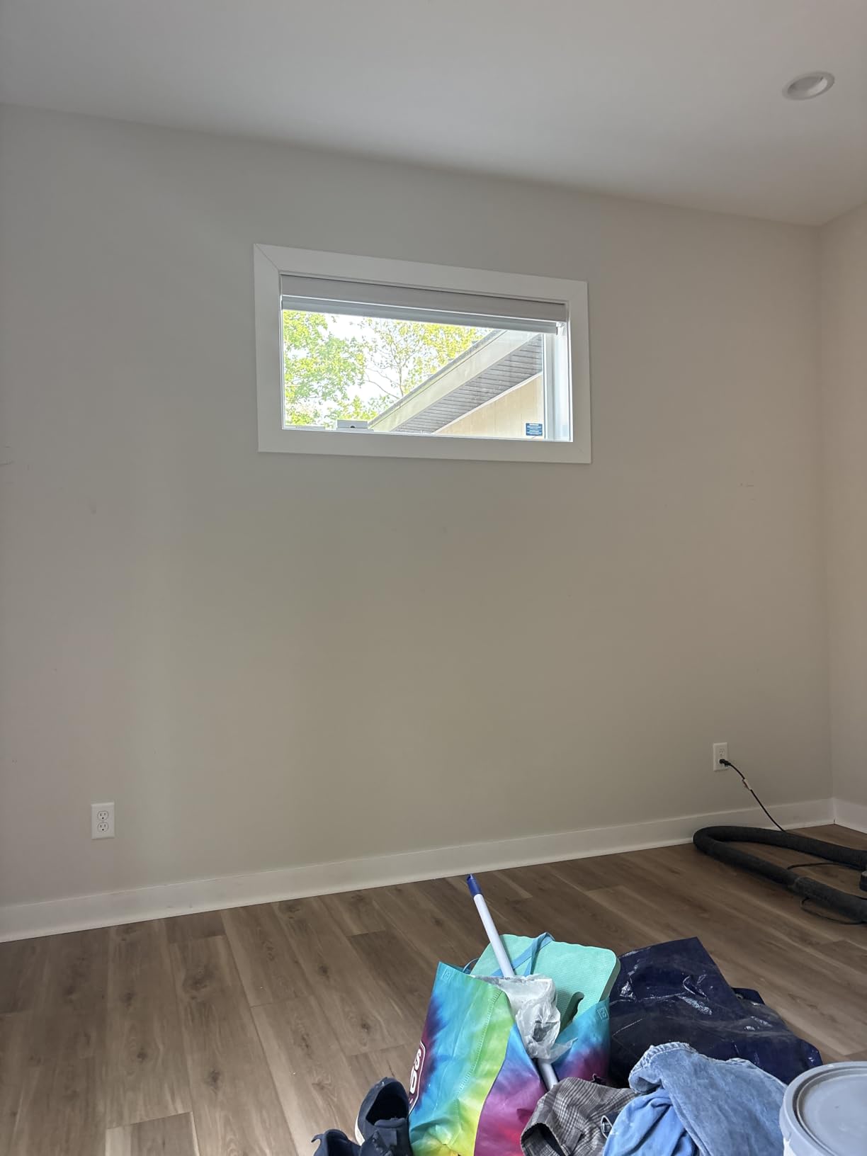 Motorized Roller Shades, 100% Blackout, Gentle White | Automatic Blinds for Indoor Windows, Works with Alexa Google Apple Home, Remote & App Control, Solar/USB Charging, Custom Size customer photo 2
