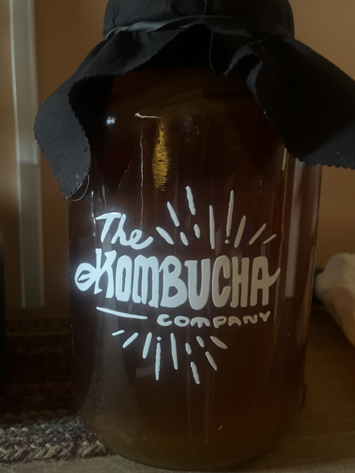 Kombucha Home Brewing Starter Kit | 5-Inch Large Scoby | Complete Kit with 16 oz Starter Tea, Brewing Jar & Supplies | Brew Unlimited Kombucha customer photo 1