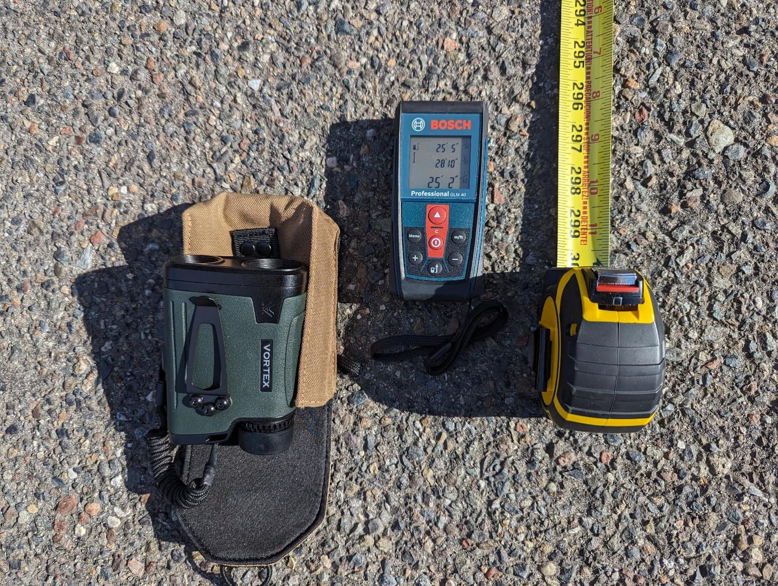 Vortex Viper HD 3000 Laser Rangefinder | Up to 3,000-yard max range, 2300 yards Tree Range, 2000 yards Deer Range Soft carry case, 7x magnification customer photo 2