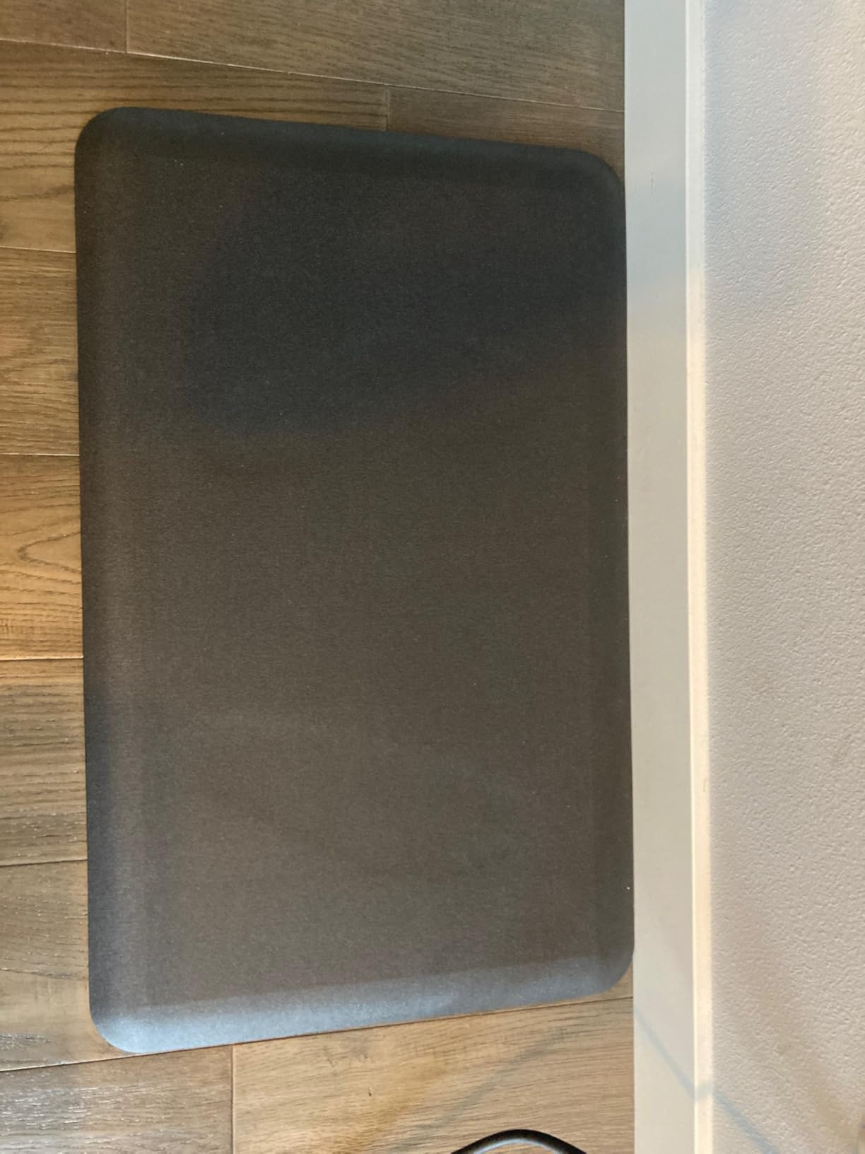 4/5 Inch Thick Kitchen Mats for Floor, StepRite Kitchen Rug for Standing | Non-Slip, Thicker, Stain Resistant, Water Resistant, Comfortable Anti Fatigue Mat for Home, Office, Kitchen Floor - Black customer photo 1