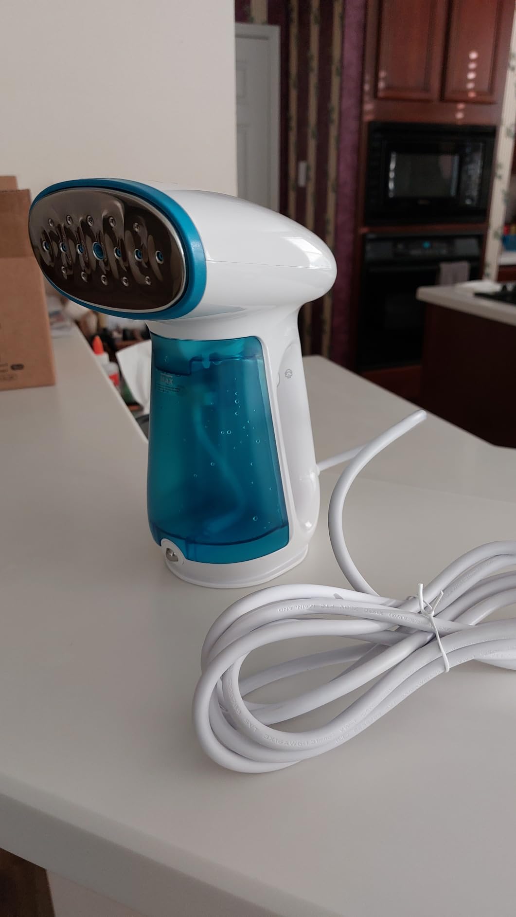Bear Steamer for Clothes, 1300W 25s Heat-Up Clothes Steamer with 230ml Tank | Essential Oil Compatible, 20g/min Steam Rate, Handheld 2-in-1 Steam&Iron, Fabric Wrinkle Remover for Home&Travel, Includes Brush customer photo 2