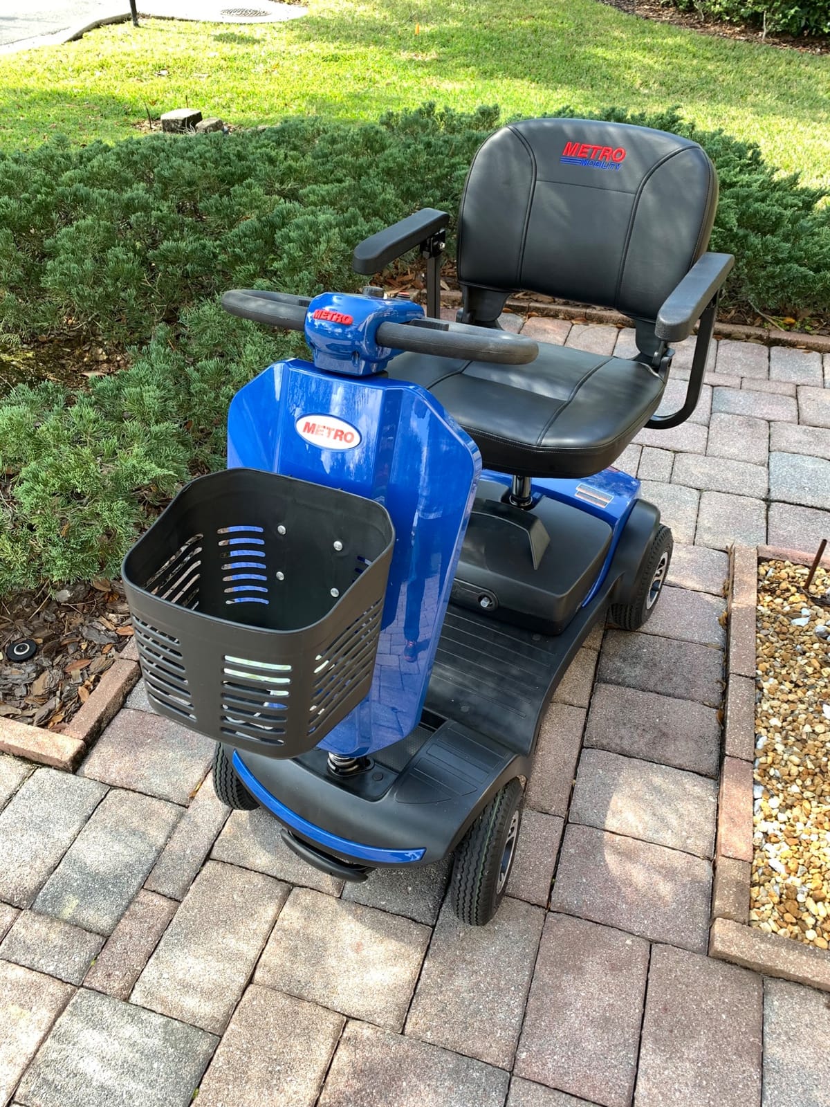 Heavy Duty Mobility Scooter for Seniors/Adults 25-35Miles 500W 450lbs Blue | 10