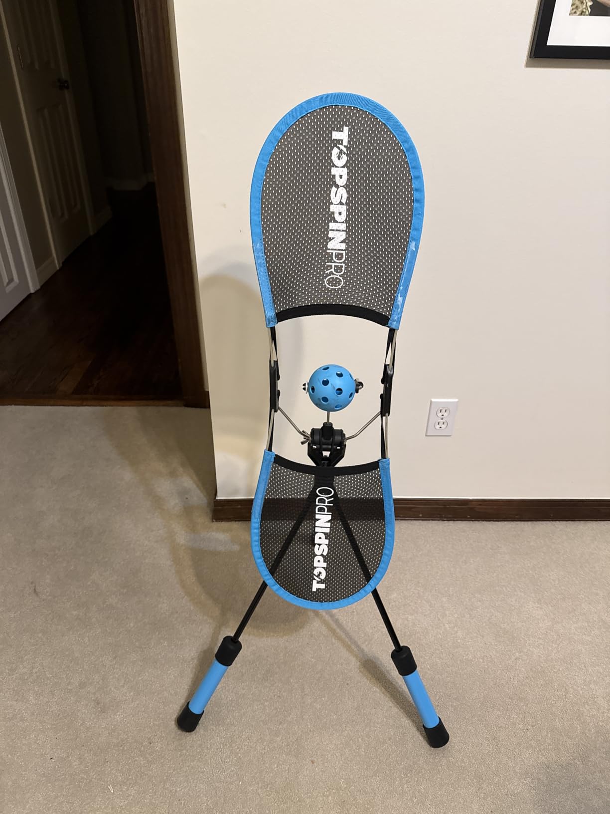 TopspinPro Pickleball Training Aid - Learn Topspin Fast for Better Control & Consistency | Practice Anywhere, Anytime | Patent-Proven System for Recreational Players customer photo 1