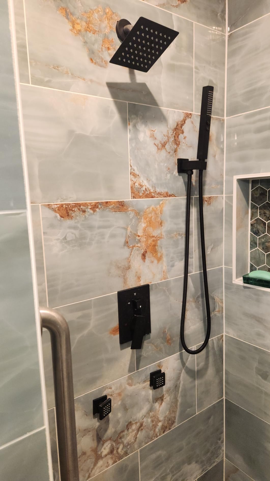 Shower System with Body Jets,Bostingner Shower Faucet Sets 12