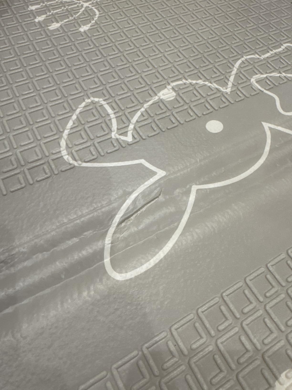 Joypony Baby Play Mat 79x 71 Inch, Extra Large Foldable Play Mats for Babies and Toddlers, Waterproof & Anti-Slip Portable Baby Floor Mat for Tummy Time, Non Toxic Foam Play Mat for Floor Travel Bag customer photo 1