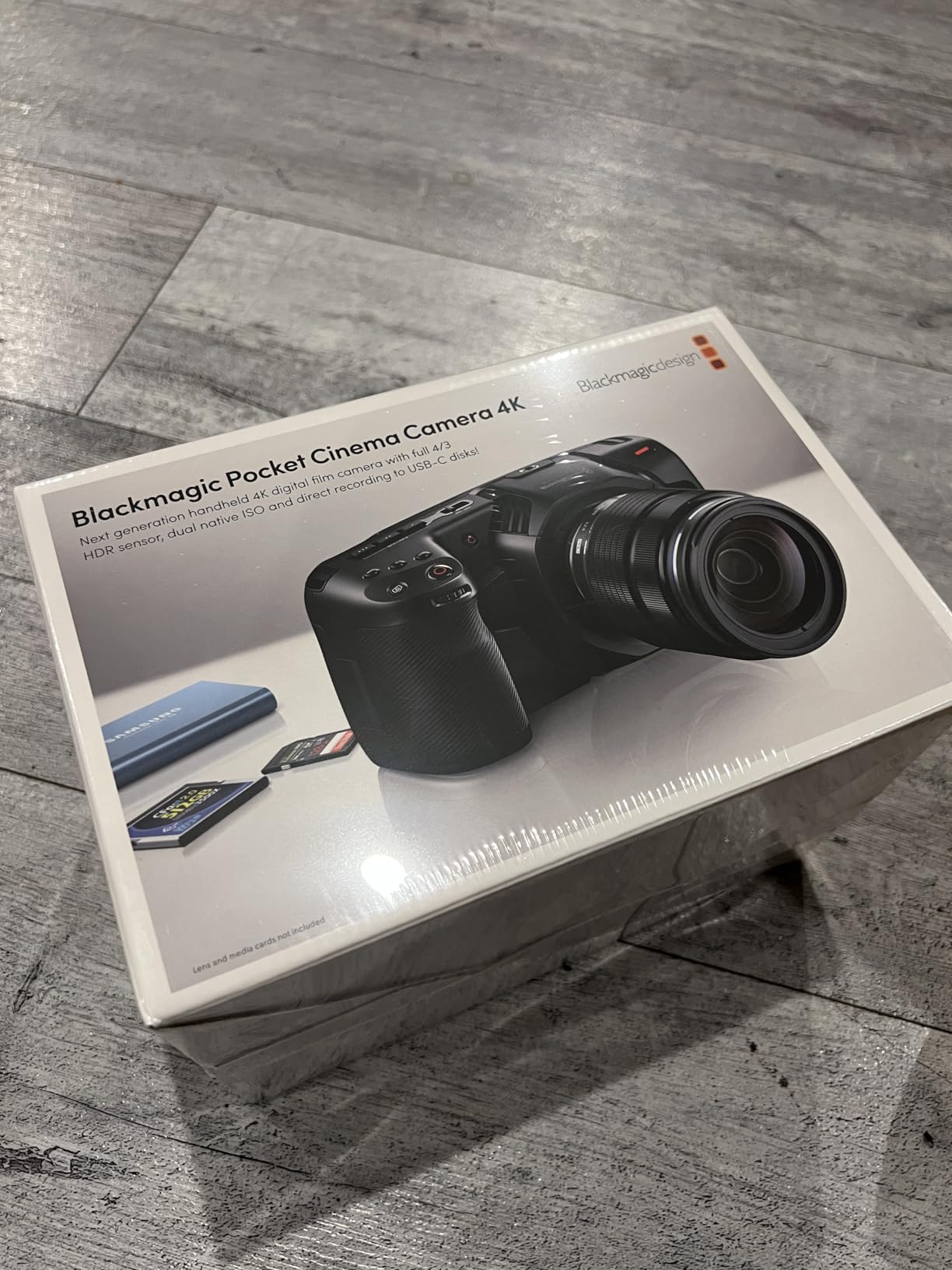 Blackmagic Design Pocket Cinema Camera 4K Power Bundle (CINECAMPOCHDMFT4K) - Includes Two (2) Additional LP-E6 Batteries, Dual Battery Charger, and SolidSignal Microfiber Cloth customer photo 1