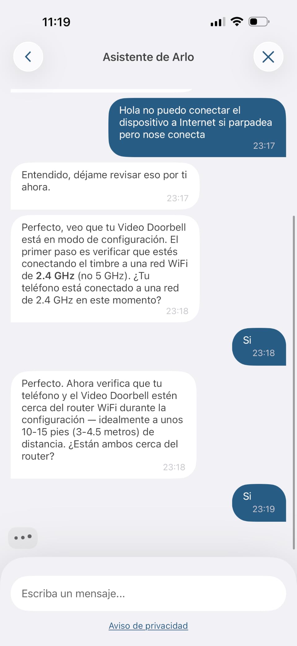 Arlo Video Doorbell 2K (2nd Gen) Wireless or Wired - 1-Cam customer photo 2