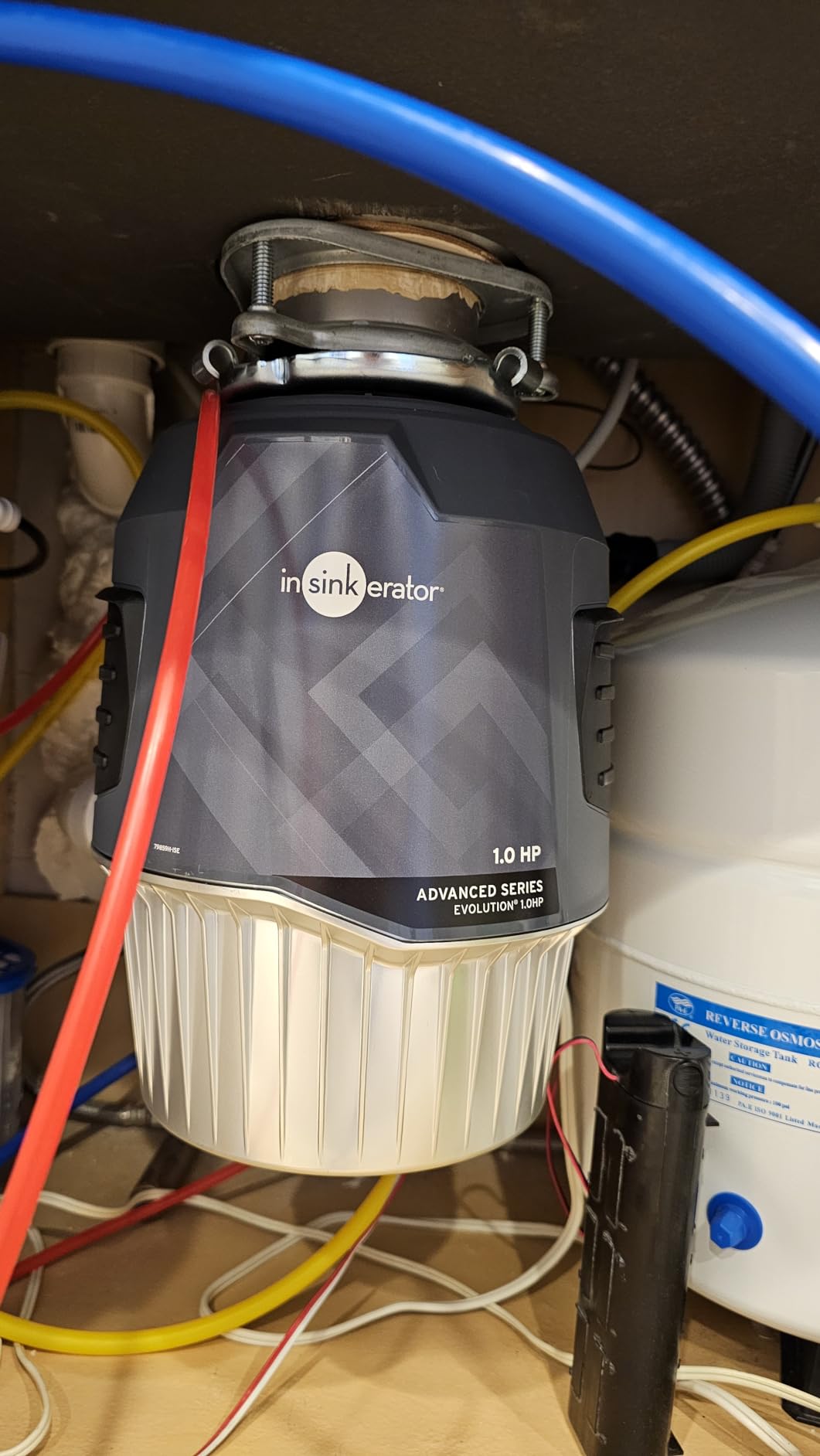 InSinkErator EVOLUTION 1HP 1 HP, Advanced Series Continuous Feed Food Waste Garbage Disposal, Gray customer photo 1
