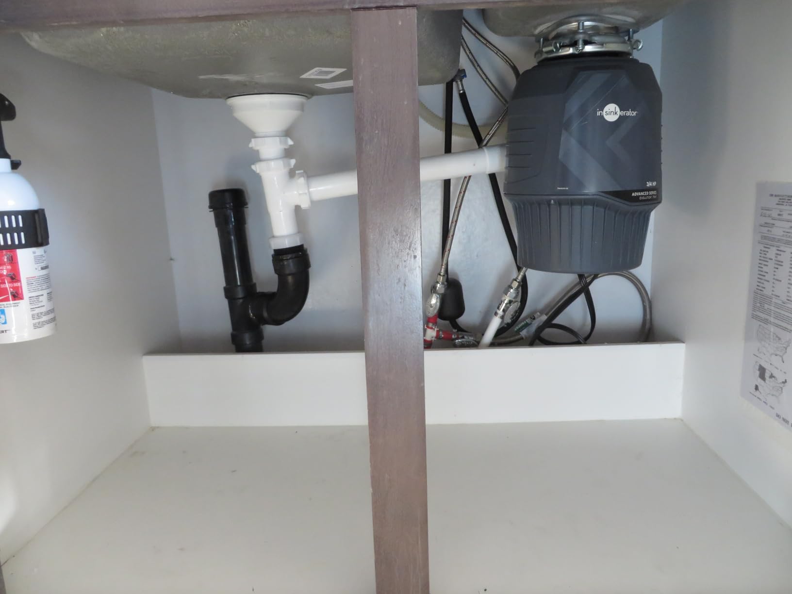 InSinkErator EVOLUTION 0.75HP 3/4 HP, Advanced Series EZ Connect Continuous Feed Food Waste Garbage Disposal, Gray customer photo 2