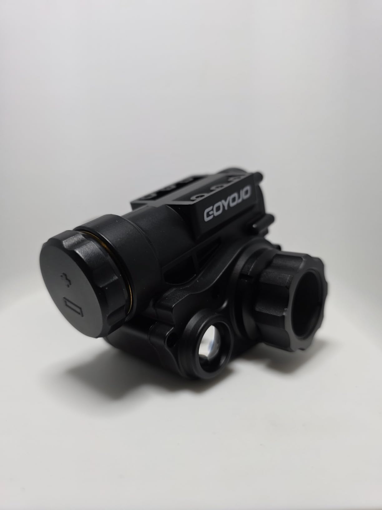 GOYOJO Night Vision Goggles Helmet-Mounted Monocular | 1080P HD NVG with 3X Zoom & Adjustable Infrared | IP66 Waterproof for Hunting, Surveillance, Camping | Built-in Compass (100% Darkness) customer photo 1