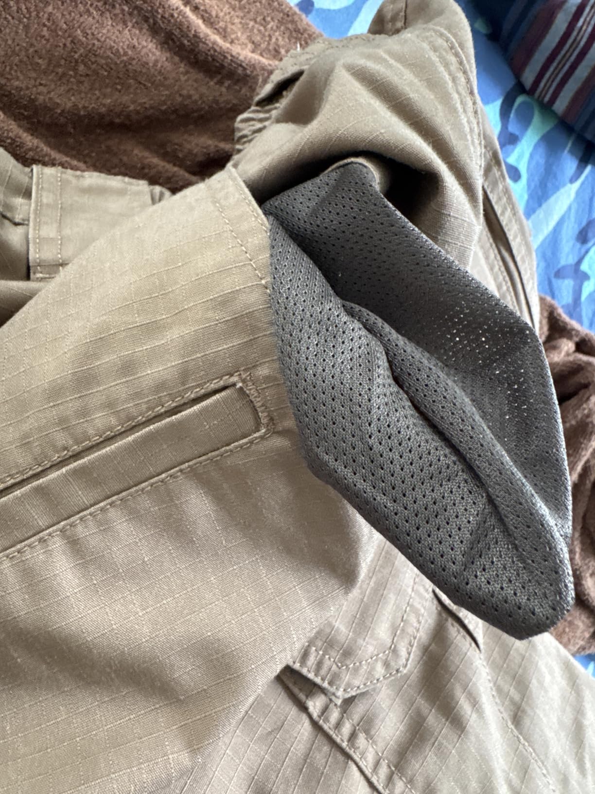 CQR Men's Tactical Pants, Water Resistant Ripstop Cargo Pants, Lightweight EDC Work Hiking Pants, Outdoor Apparel customer photo 1
