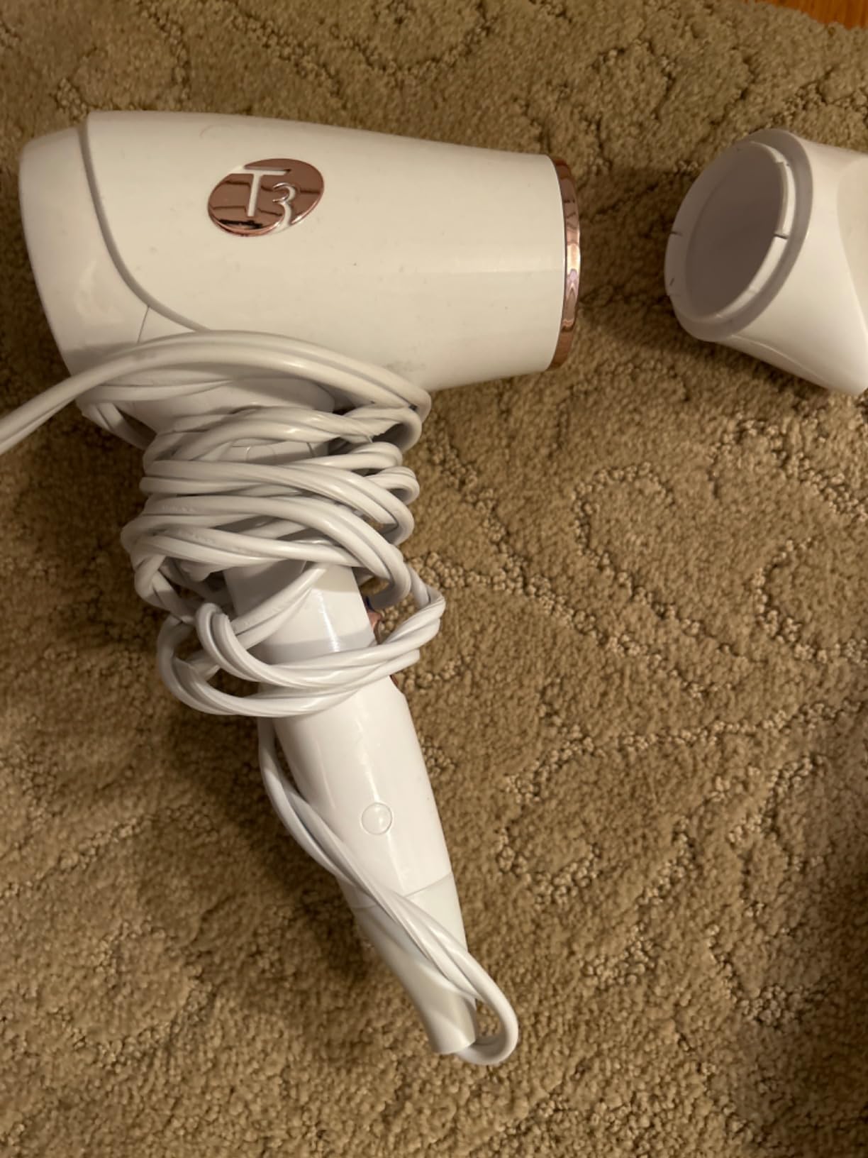T3 AireLuxe Ionic Hair Dryer and Styling Set, Professional Blow Dryer | 5 Heat & 3 Speed Settings, Cool Shot, Paddle Brush & 2.5
