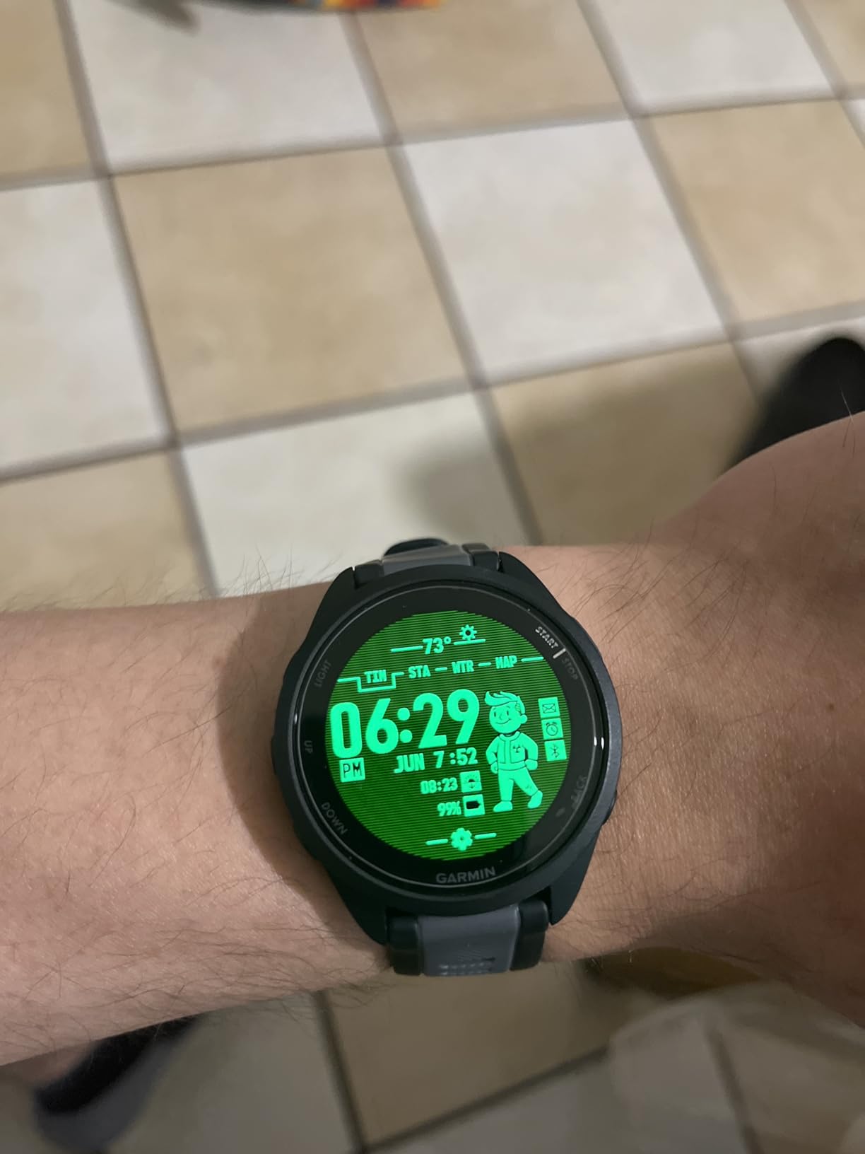Garmin Forerunner® 165, Running Smartwatch, 43mm, Black | Essential Training & Recovery Features, Built-In GPS for Distance, Pace & Speed, Garmin Coach, Daily Suggested Workouts customer photo 2