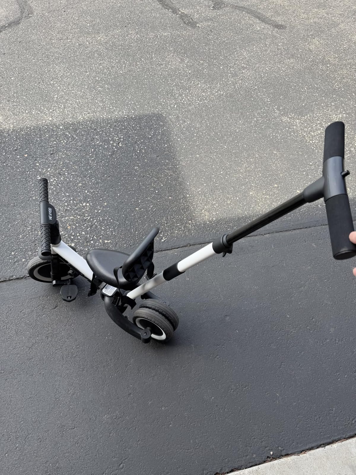 newyoo TR007 5-in-1 Tricycle for Toddlers 1-3, Toddler Bike, Birthday Gift | Toddler Trike with Push Handle Lets Parents Steer and Converts to Balance Bike, Fun Outdoor Toy for Boys and Girls, Khaki customer photo 2
