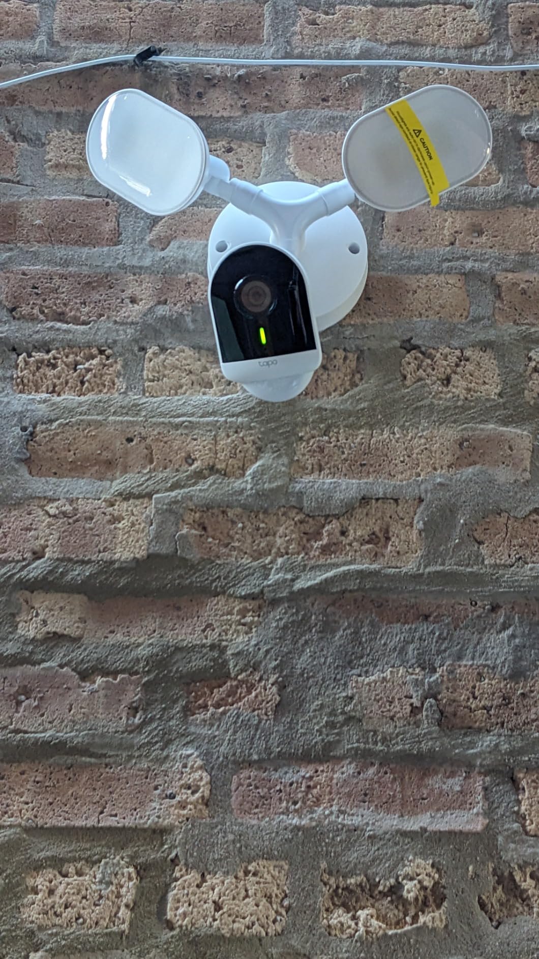 Tapo 2K+ Outdoor Wired Floodlight Security Camera, C720, 2800LM | Dimmable, Motion Activated, Person & Vehicle Detection, 24/7 Recording, Subscription-Free Local Storage or Optional Cloud customer photo 1