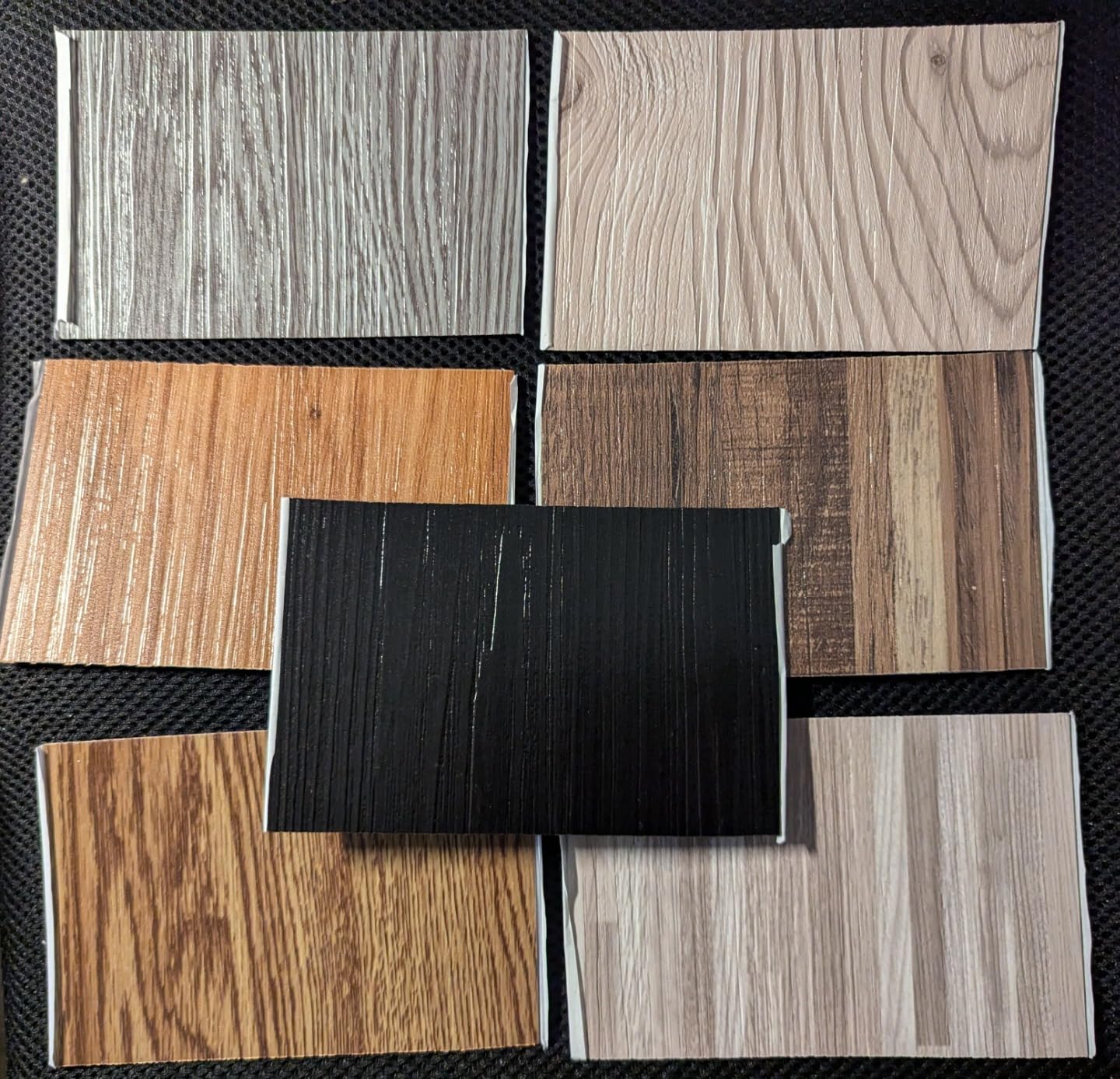 36-Pack 54 Sq.ft Peel and Stick Floor Tiles, Black Vinyl Flooring Wood Plank, Self-Adhesive Waterproof for Bedroom, Kitchen, Living Room Home Decor customer photo 1
