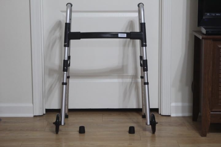 Loyoda Folding Walker with 2 Skis and 5