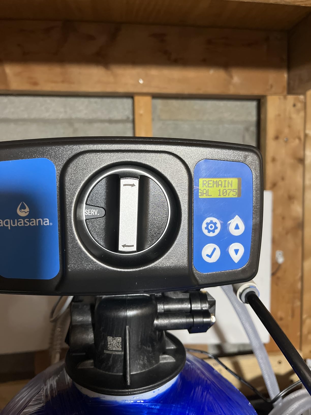 Aquasana SimplySoft Whole House Water Softener | 60K Grain | WH-SF60-BASE | Hard Water Reduction | 16.6 GPM | Metered Regeneration | Salt-Saving Efficiency | Base Tank & Cabinet | 5/10-Year Warranty customer photo 2