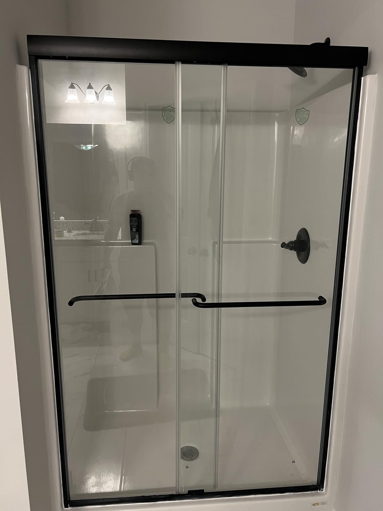 Royal Guard Double Sliding Shower Door, 44-48