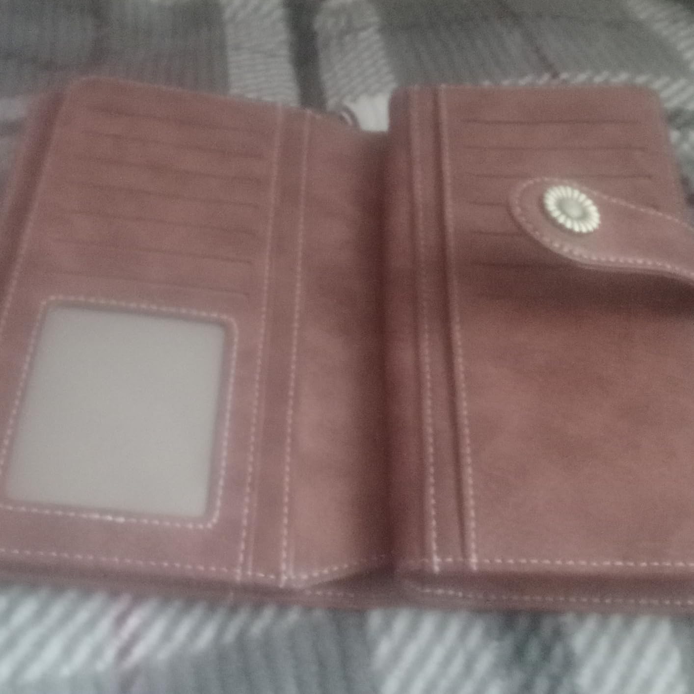 FALAN MULE Wallets for Women Trifold Wristlet Wallets Large Capacity RFID Blocking Ladies Purse Credit Card Holder customer photo 1