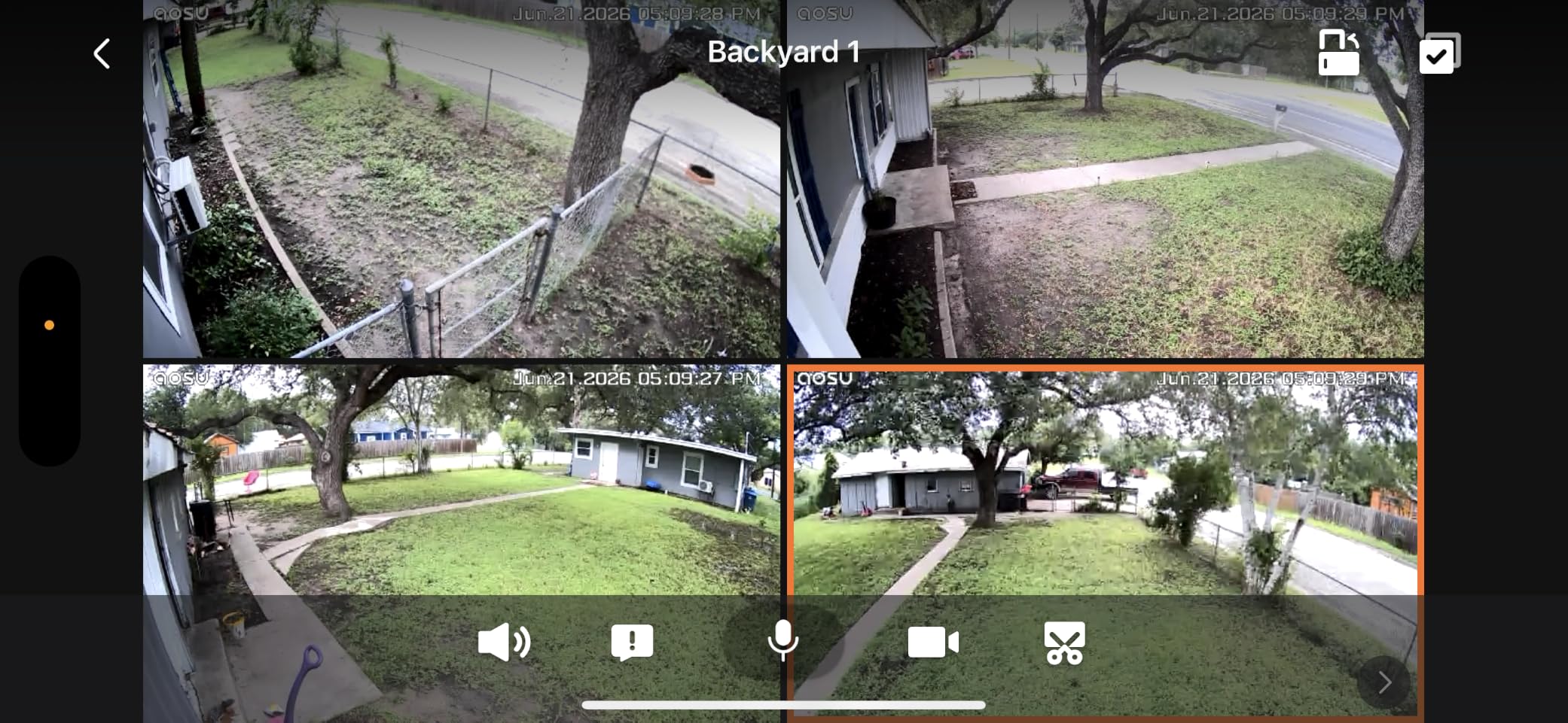 aosu 2K QHD Solar Security Cameras Wireless Outdoor System, 4-Cam-Kit | 2K Color Night Vision, Solar Powered, Siren & Light Alarms, 2-Min DIY Installation, No Subscription Required customer photo 1
